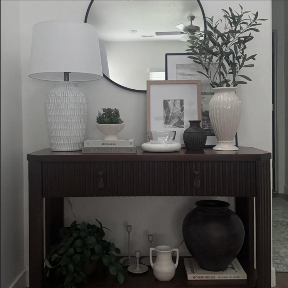 Large Rustic Ceramic Vase - Threshold™ - Picture 3 of 11